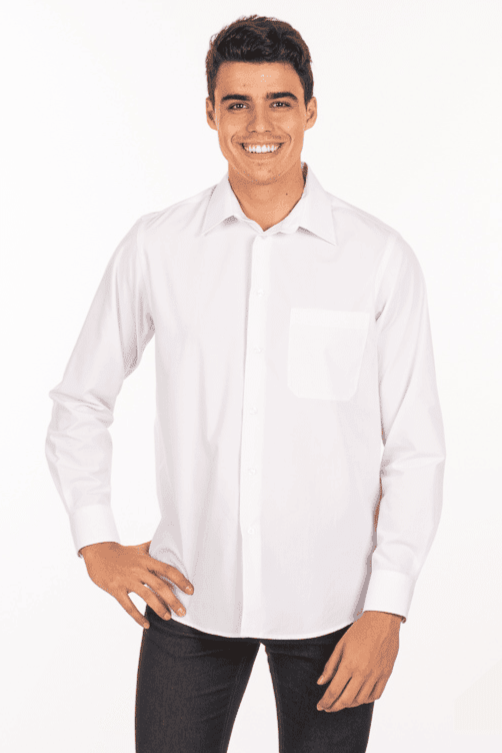 Camicia bianca easycare ragazzo