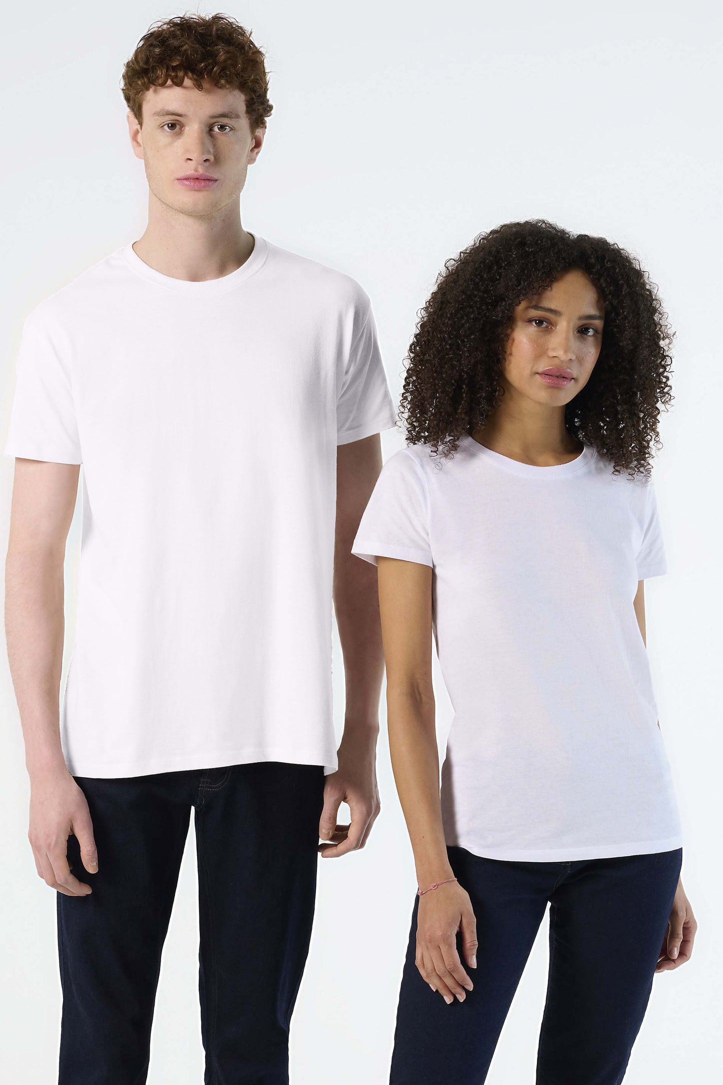 T-Shirt bianche unisex 100% cotone 3 pz (facoltative)